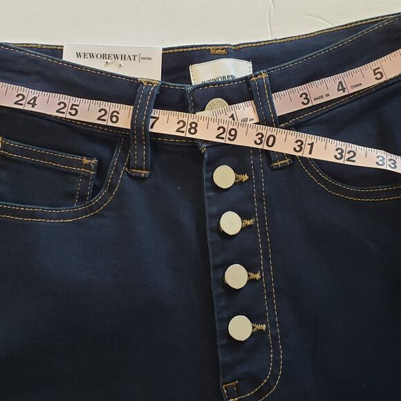 WeWoreWhat The Danielle High Rise Vintage Straight Jeans Womens 25 Casual - Picture 5 of 7